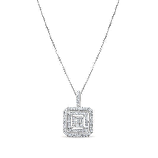 0.48 Carat Natural Diamond Necklace – Elegant Fine Jewelry Design - Gold Stone Diamond