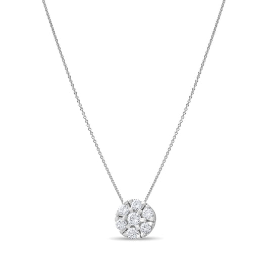 0.27 Carat Natural Diamond Necklace – Elegant Fine Jewelry Design - Gold Stone Diamond