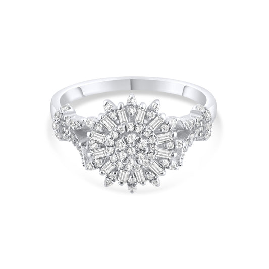 0.50 Carat Natural Diamond Ring – Fine Jewelry Design - Gold Stone Diamond