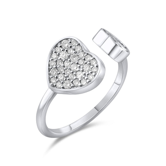 0.53 Carat Natural Diamond Ring – Fine Jewelry Design - Gold Stone Diamond