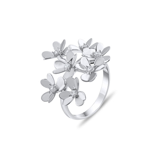 0.26 Carat Natural Diamond Ring – Fine Jewelry Design - Gold Stone Diamond