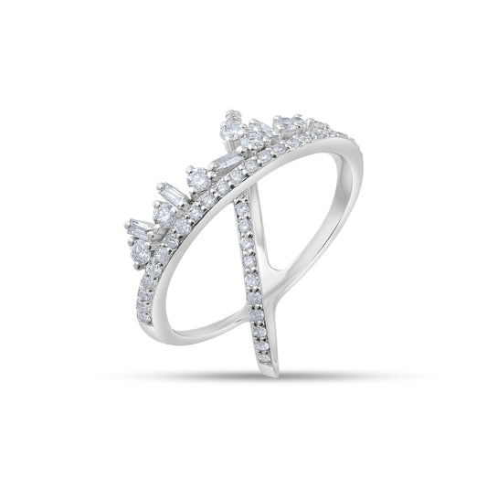 0.64 Carat Natural Diamond Ring – Fine Jewelry Design - Gold Stone Diamond