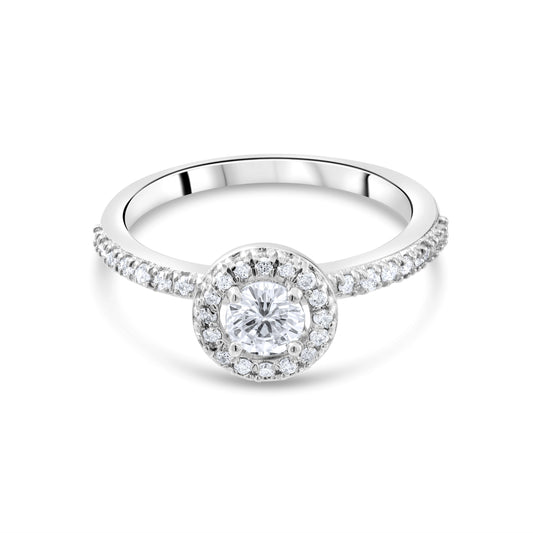 0.60 Carat Natural Diamond Ring – Elegant Fine Jewelry Design - Gold Stone Diamond