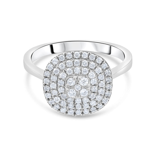 0.52 Carat Natural Diamond Ring – Elegant Fine Jewelry Design - Gold Stone Diamond