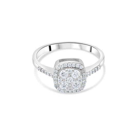 0.40 Carat Natural Diamond Ring – Elegant Fine Jewelry Design - Gold Stone Diamond