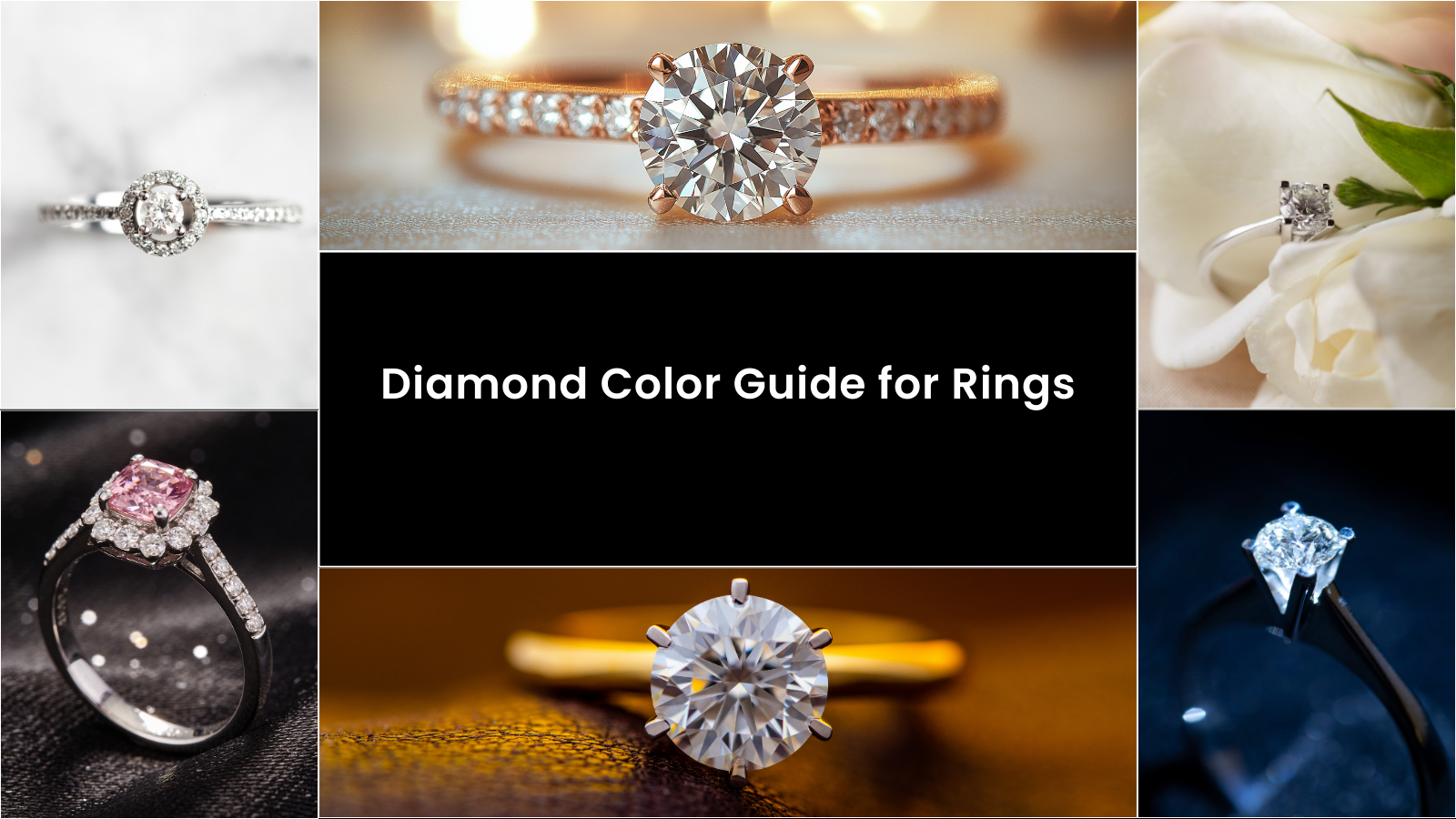 Diamond Color Guide for Rings – Gold Stone Diamond