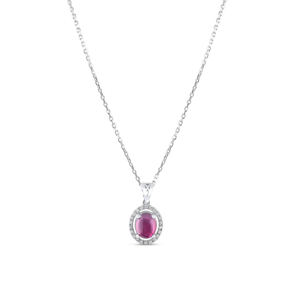 Ruby and Diamond Necklaces