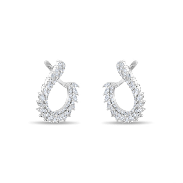Diamond Earrings - Gold Stone Diamond