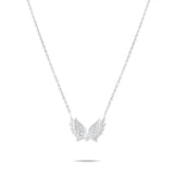 Angel Series IGI Certified Natural Diamond Necklace – 0.10 CT Total | 14K & 18K Solid Gold