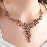 5.95 Carat Natural Diamond Necklace – Elegant Fine Jewelry Design - Gold Stone Diamond