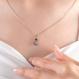 1.46 Carat Natural Diamond Necklace – Elegant Fine Jewelry Design - Gold Stone Diamond