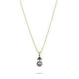 1.46 Carat Natural Diamond Necklace – Elegant Fine Jewelry Design - Gold Stone Diamond