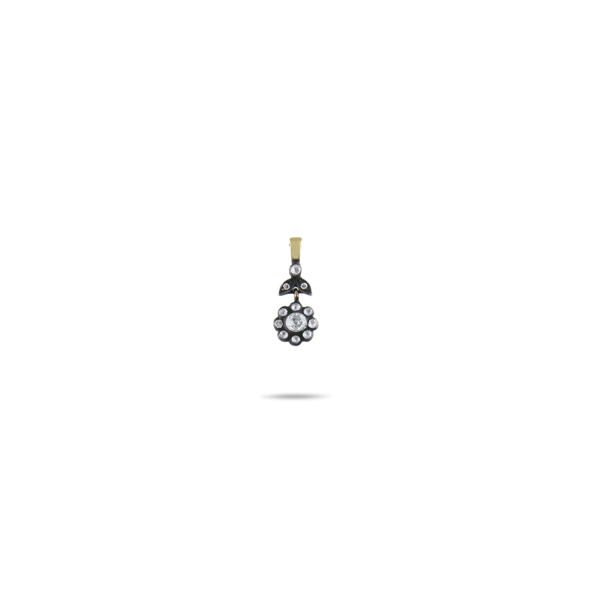 1.46 Carat Natural Diamond Necklace – Elegant Fine Jewelry Design - Gold Stone Diamond