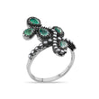2.30 Carat Natural Diamond and Emerald Ring – Fine Jewelry Design Lux - Gold Stone Diamond