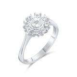0.06 Carat Natural Diamond Ring – Fine Jewelry Design - Gold Stone Diamond