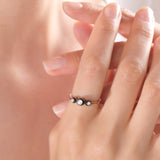 0.26 Carat Natural Tria Diamond Ring – Fine Jewelry Design Style - Gold Stone Diamond