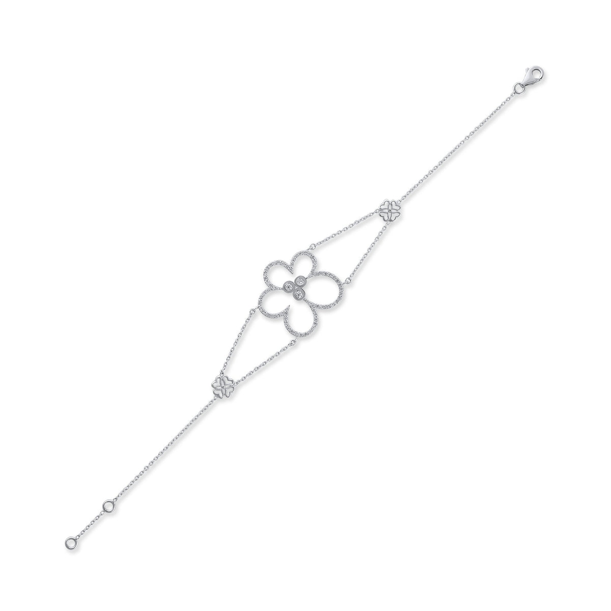 0.71 Carat Natural Diamond Bracelet – Elegant Fine Jewelry Gift - Gold Stone Diamond