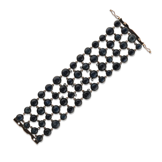 188.47 Carat Diamond & Gemstone Bracelet – Custom Fine Jewelry - Gold Stone Diamond