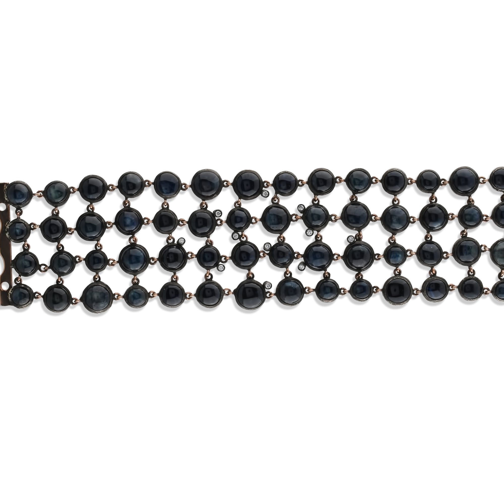 188.47 Carat Diamond & Gemstone Bracelet – Custom Fine Jewelry - Gold Stone Diamond