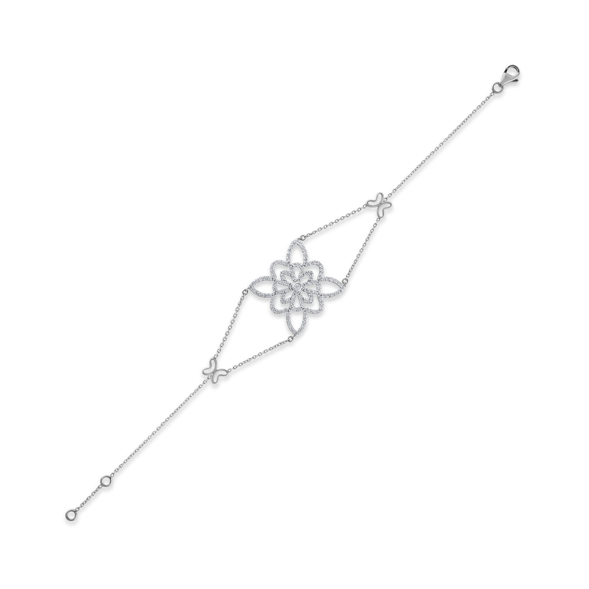 1.2 Carat Natural Diamond Bracelet – Elegant Fine Jewelry Gift - Gold Stone Diamond