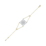 1.2 Carat Natural Diamond Bracelet – Elegant Fine Jewelry Gift - Gold Stone Diamond
