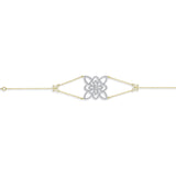 1.2 Carat Natural Diamond Bracelet – Elegant Fine Jewelry Gift - Gold Stone Diamond