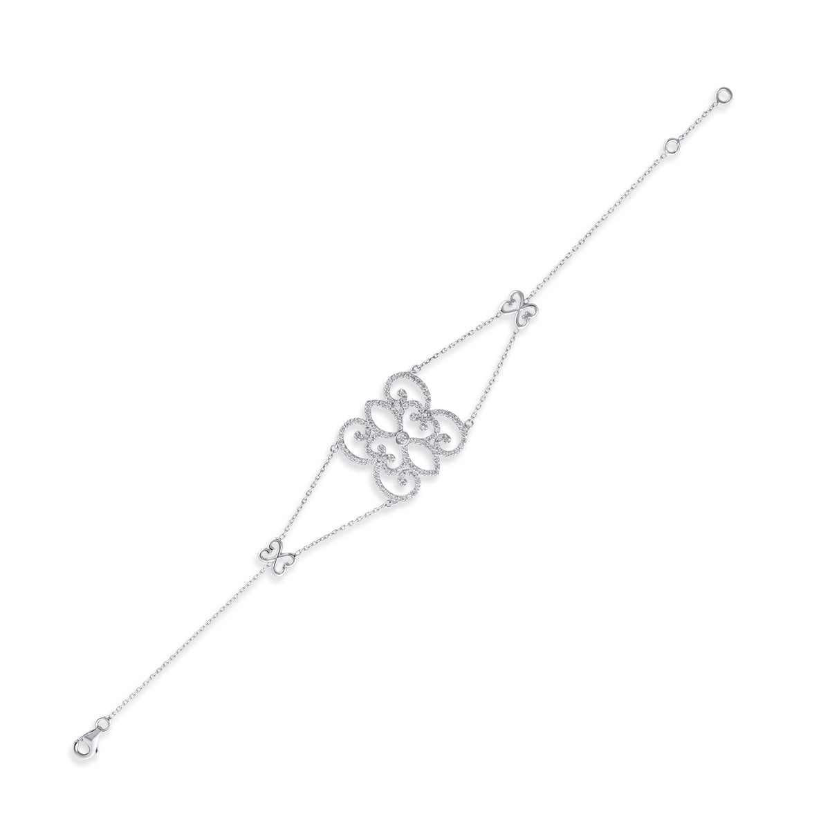 1.3 Carat Natural Diamond Bracelet – Elegant Fine Jewelry Gift - Gold Stone Diamond