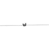 0.15 Carat Natural Diamond Butterfly Bracelet – Fine Jewelry Gift - Gold Stone Diamond