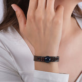 14.09 Carat Natural Ruby Bracelet – Custom Fine Jewelry Design - Gold Stone Diamond