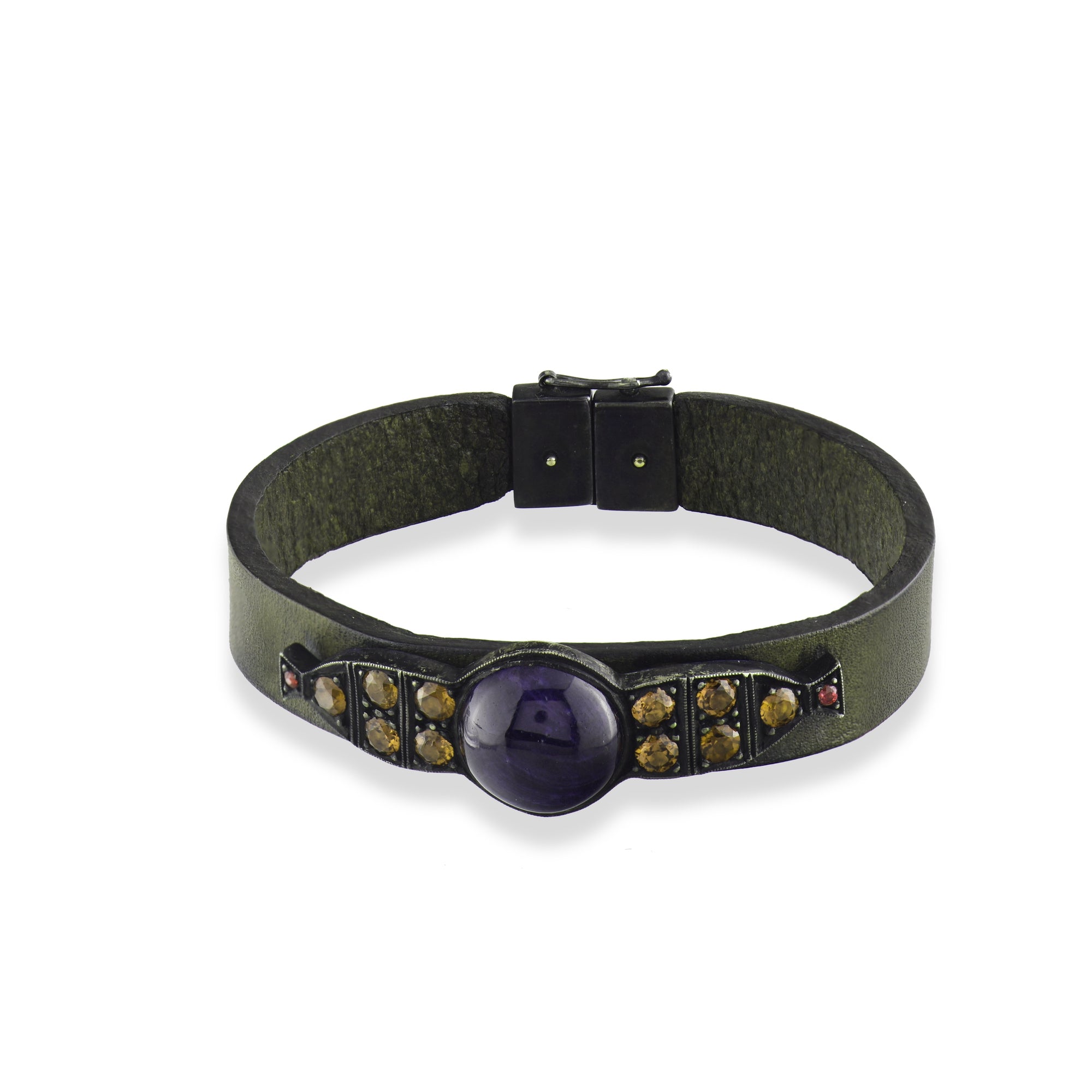 14.09 Carat Natural Ruby Bracelet – Custom Fine Jewelry Design - Gold Stone Diamond