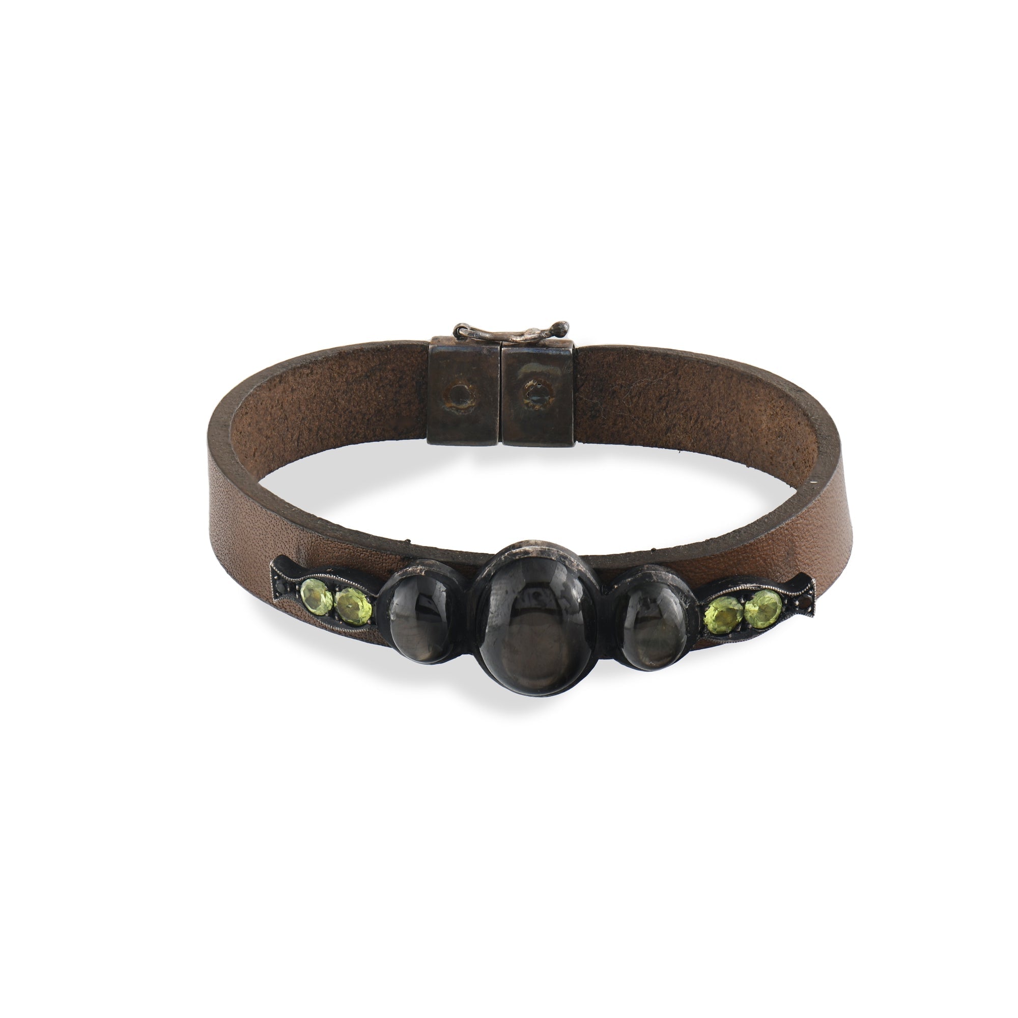 17.39 Carat Natural Gemstone Bracelet – Custom Fine Jewelry Design - Gold Stone Diamond
