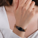2.06 Carat Natural Sapphire Bracelet – Custom Fine Jewelry Design - Gold Stone Diamond