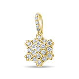 0.34 Carat Natural Diamond Necklace – Elegant Fine Jewelry Design - Gold Stone Diamond
