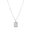 0.12 Carat Baguette Diamond Necklace – Elegant Fine Jewelry Design - Gold Stone Diamond