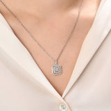 0.48 Carat Natural Diamond Necklace – Elegant Fine Jewelry Design - Gold Stone Diamond
