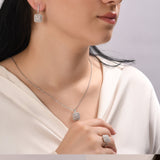 0.48 Carat Natural Diamond Necklace – Elegant Fine Jewelry Design - Gold Stone Diamond
