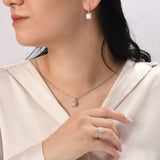 0.18 Carat Natural Diamond Necklace – Elegant Fine Jewelry Design - Gold Stone Diamond