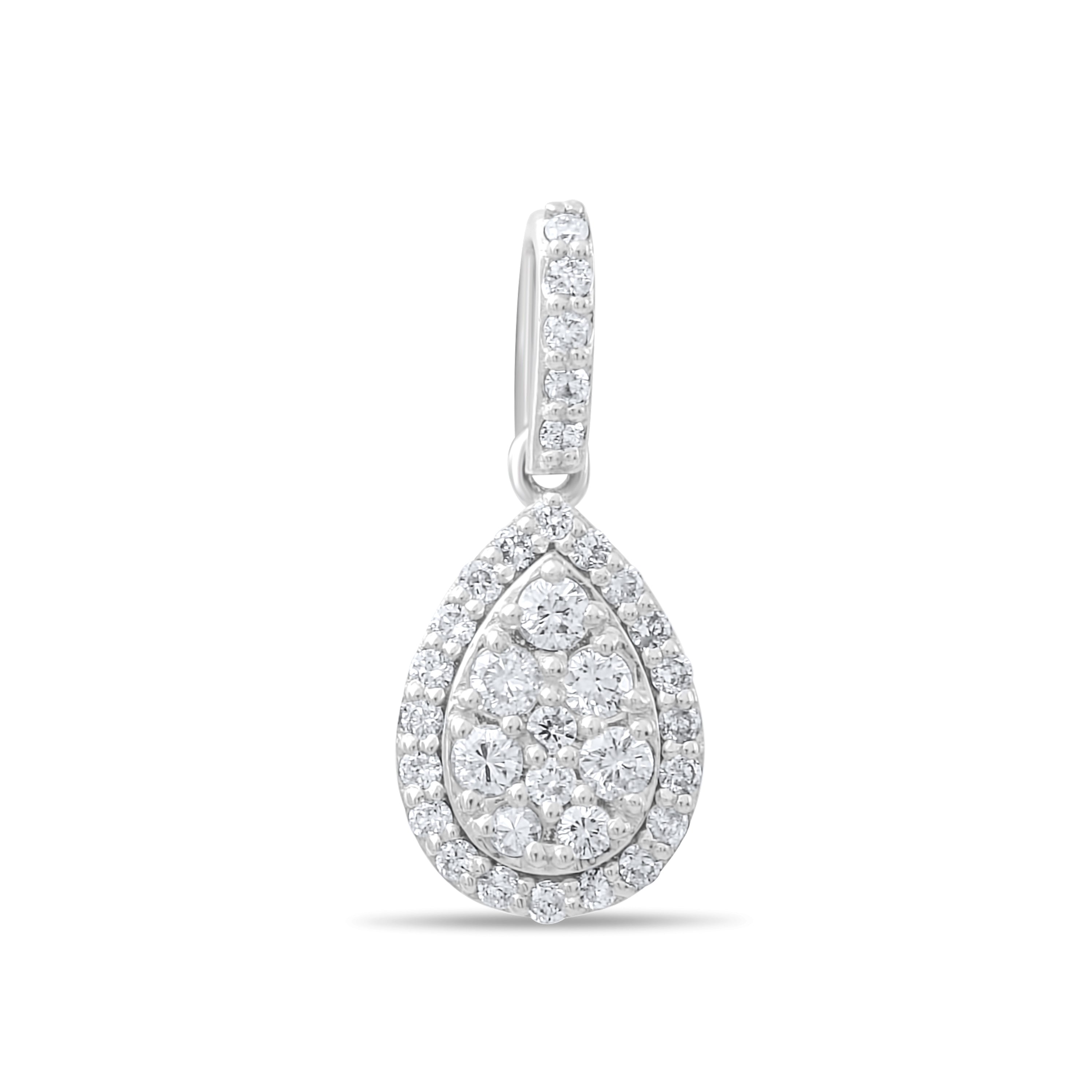 0.29 Carat Natural Diamond Necklace – Elegant Fine Jewelry Design - Gold Stone Diamond
