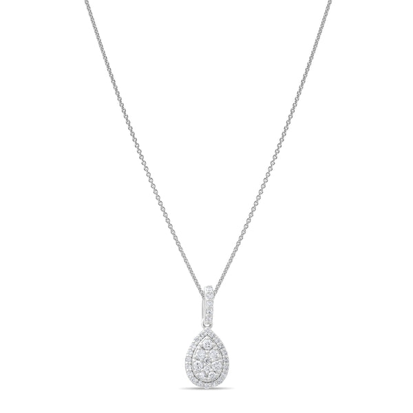 0.29 Carat Natural Diamond Necklace – Elegant Fine Jewelry Design