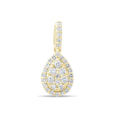 0.29 Carat Natural Diamond Necklace – Elegant Fine Jewelry Design - Gold Stone Diamond