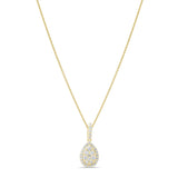 0.29 Carat Natural Diamond Necklace – Elegant Fine Jewelry Design - Gold Stone Diamond