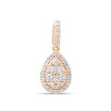 0.29 Carat Natural Diamond Necklace – Elegant Fine Jewelry Design - Gold Stone Diamond
