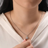 0.42 Carat Natural Diamond Necklace – Elegant Fine Jewelry Design - Gold Stone Diamond