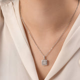 0.56 Carat Natural Diamond Necklace – Elegant Fine Jewelry Design - Gold Stone Diamond