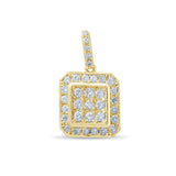 0.56 Carat Natural Diamond Necklace – Elegant Fine Jewelry Design - Gold Stone Diamond