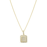 0.56 Carat Natural Diamond Necklace – Elegant Fine Jewelry Design - Gold Stone Diamond