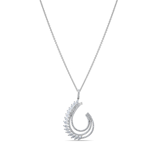0.64 Carat Natural Diamond Necklace – Elegant Fine Jewelry Design - Gold Stone Diamond