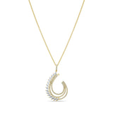 0.64 Carat Natural Diamond Necklace – Elegant Fine Jewelry Design - Gold Stone Diamond
