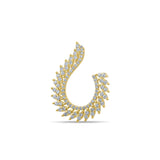 0.64 Carat Marquise Diamond Necklace – Elegant Fine Jewelry Design - Gold Stone Diamond