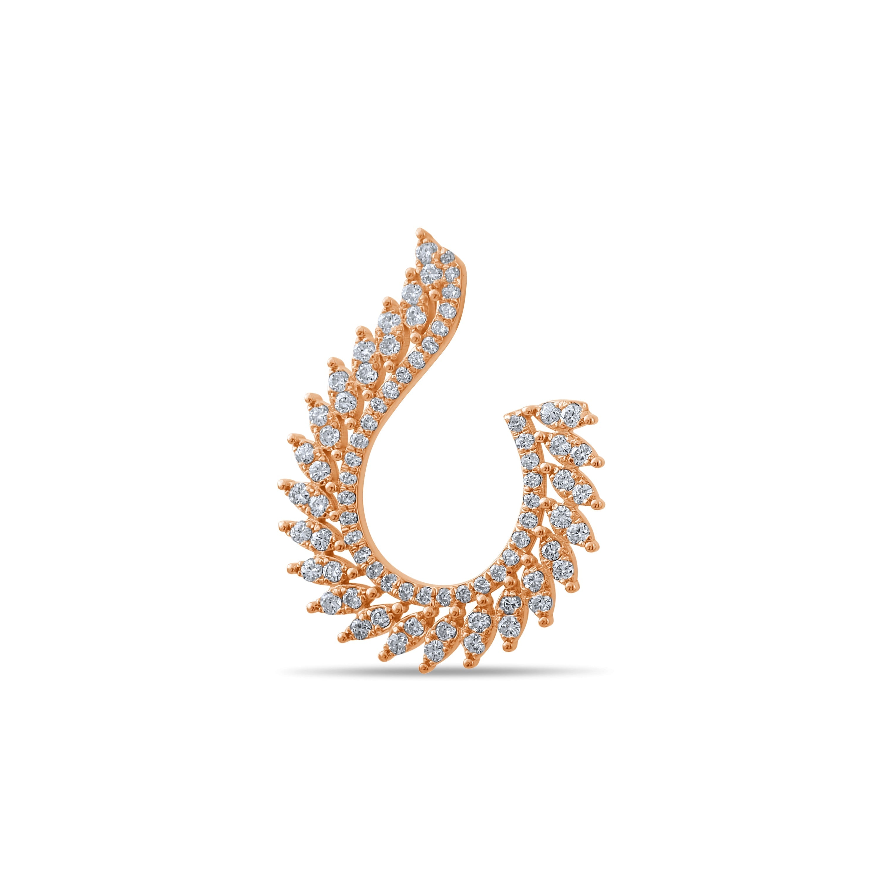 0.64 Carat Marquise Diamond Necklace – Elegant Fine Jewelry Design - Gold Stone Diamond